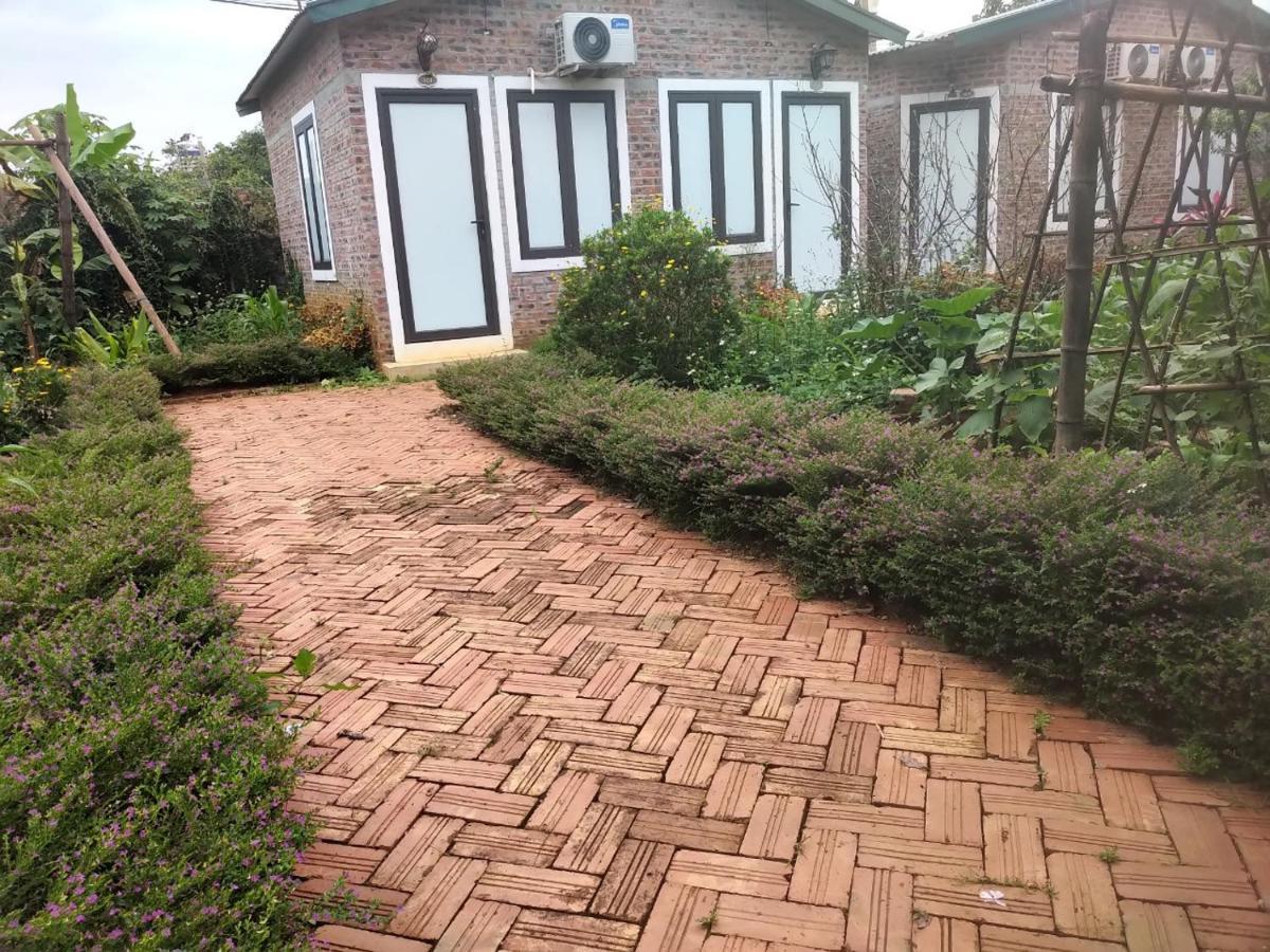 Datani Moc Chau Homestay Lang Mon Eksteriør billede