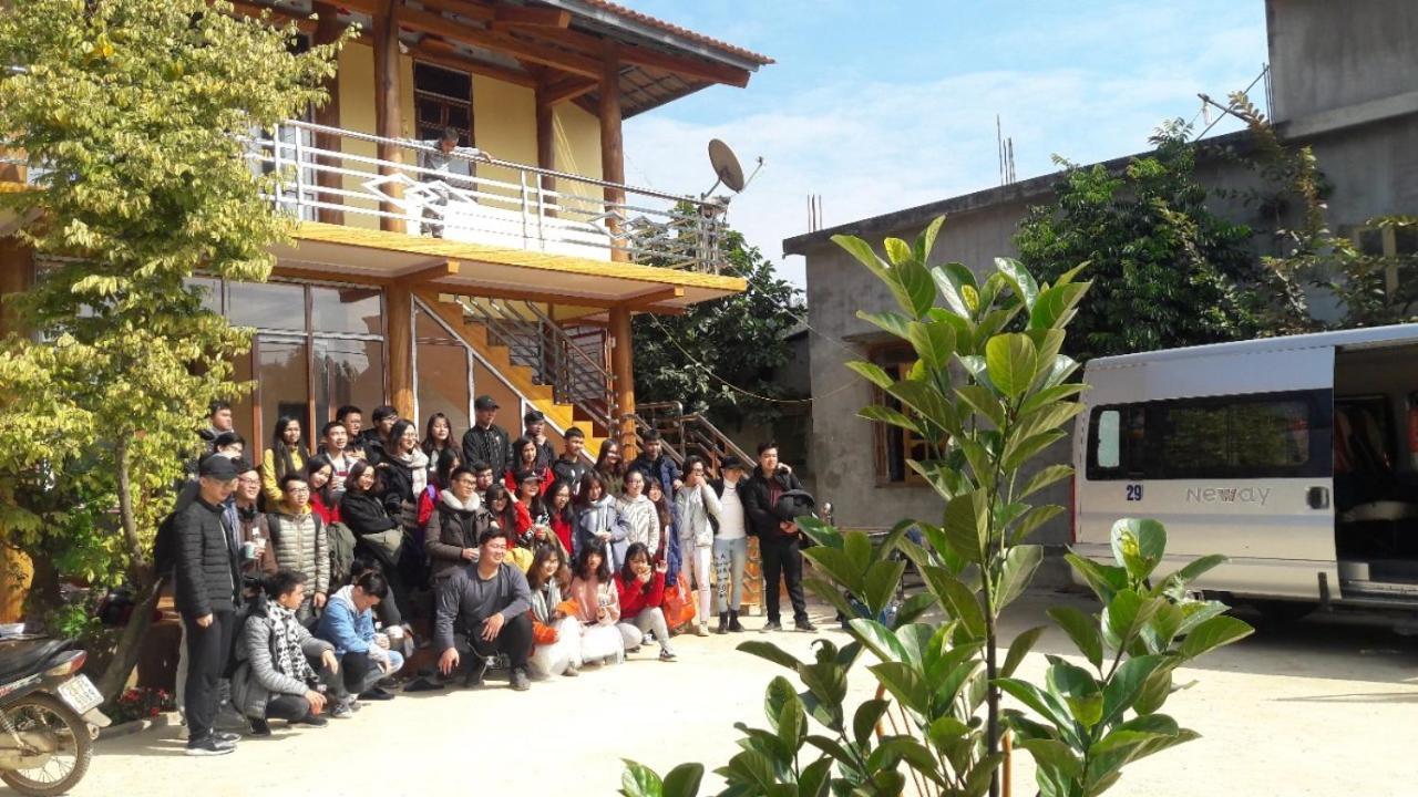 Datani Moc Chau Homestay Lang Mon Eksteriør billede