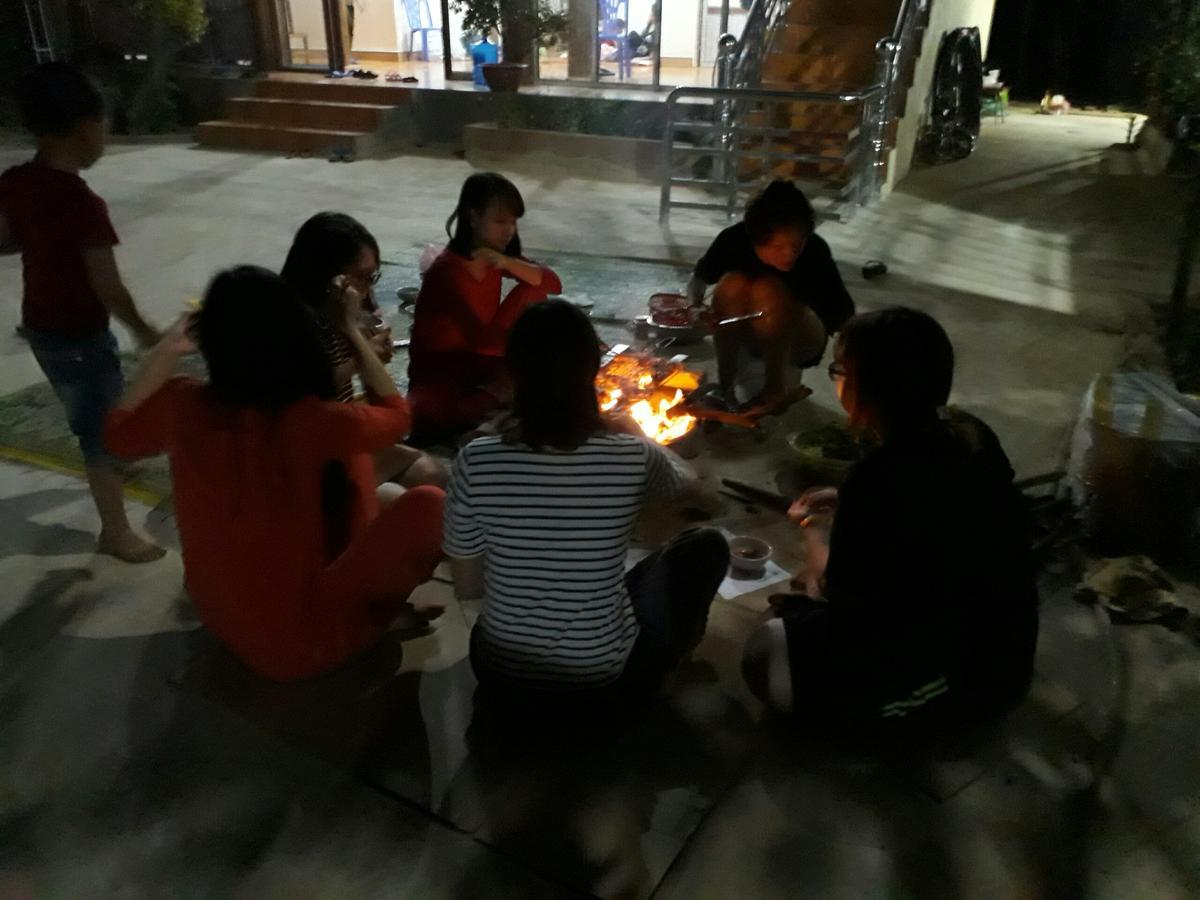 Datani Moc Chau Homestay Lang Mon Eksteriør billede