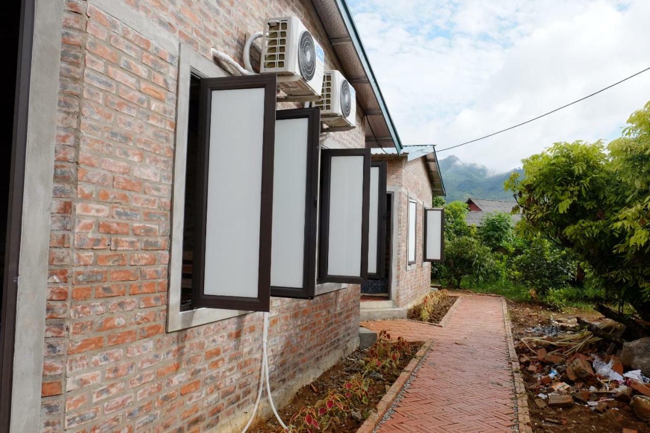 Datani Moc Chau Homestay Lang Mon Eksteriør billede